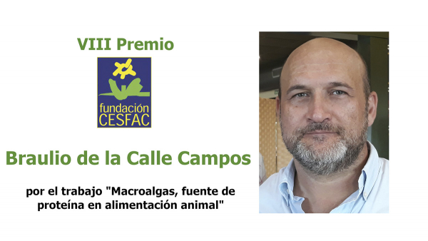 Braulio de la Calle, ganador del VIII Premio de la Fundación CESFAC